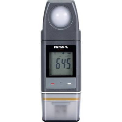 En digital luxmeter med displayvisning visar värdet 645 Lux. Lämplig för mätning av belysningsstyrka.
