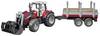 bruder Byggmodell Jordbruk Massey Ferguson Färdig modell Traktormodell