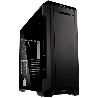 Phanteks Eclipse P600S Silent Midi-Tower Datorchassi Svart 3 Förinstallerade Fläktar, Sidofönster, Dammfilter