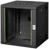 Digitus DN-19 12-U-3-SW 19" väggskåp (B x H x D) 600 x 643 x 600 mm 12 U Svart, Svart (RAL 9005)
