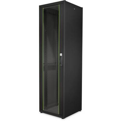 Digitus DN-19 42U-6/6-DB 19" Nätverksrack (B x H x D) 600 x 2040 x 600 mm 42 U Svart, Svart (RAL 9005)