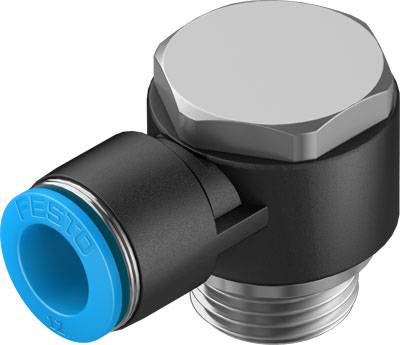 FESTO Instickskoppling 186146 QSLV-G1/2-12 Yttergänga: G1/2" Gängstorlek: G1/2" 1 st