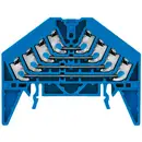 Weidmüller 1173920000 Växlingsfördelare 9.20 mm Push-In-klämma Blå 20 st Piece