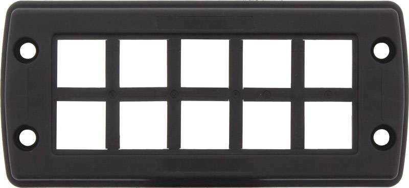 Weidmüller CABTITE FR 24/10 BK SET Ram Polyamid (glasfiberförstärkt) Djupsvart (Ø x H) 5.5 mm x 70 mm 1 st Piece