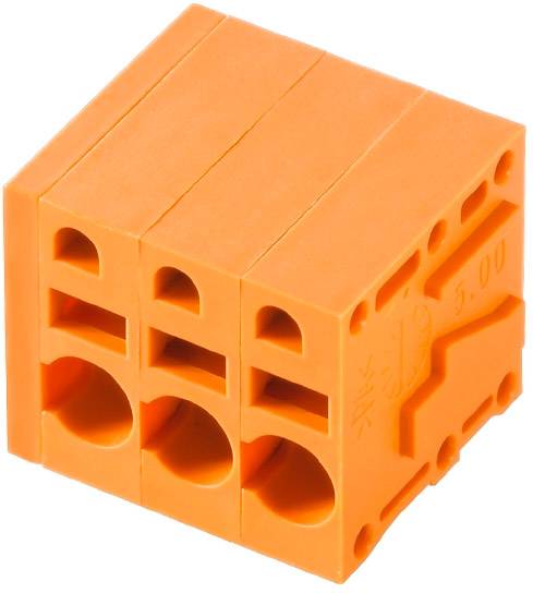 Weidmüller LMFS 5.00/03/90 3.5SN OR BX Skruvklämma block 2.5 mm² Antal poler 3 Orange 90 st