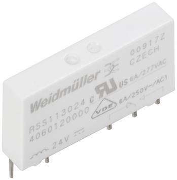 Weidmüller RSS113024F Insticks-relä 24 V/DC 6 A 1 switch 18 st Piece