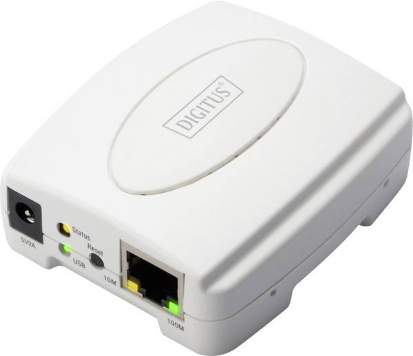 Digitus DN-13003-2 Nätverks-printserver RJ45