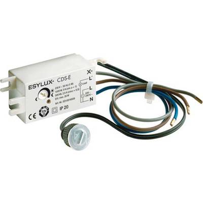ESYLUX ED10016509 Skymningsrelä Vit 230 V 1 NO