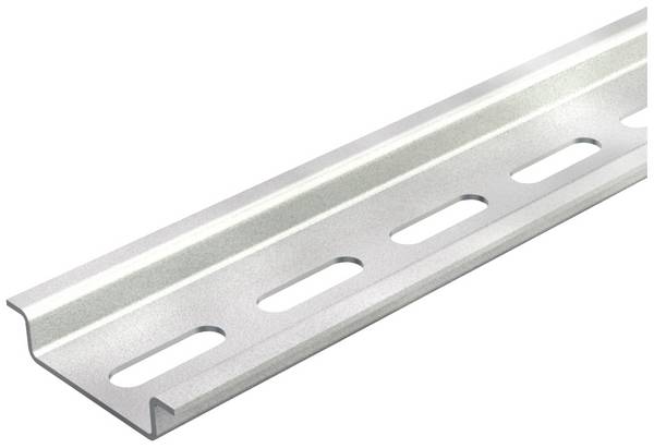 OBO Bettermann 2069 2M GTPL 1115669 DIN-skena monteringssockel Perforerad Stål 2000 mm 1 st