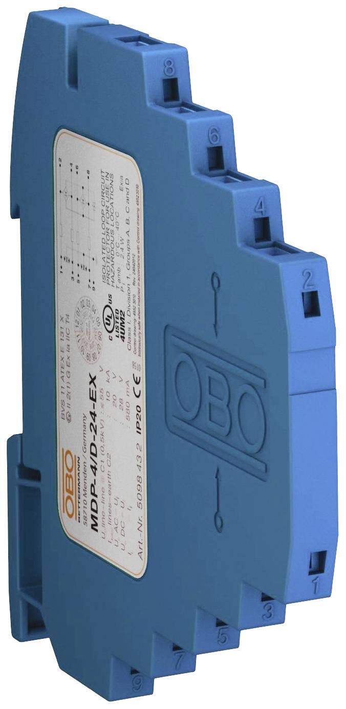 OBO Bettermann 5098432 MDP-4 D-24-EX Blixtbarriär 5 kA 1 st