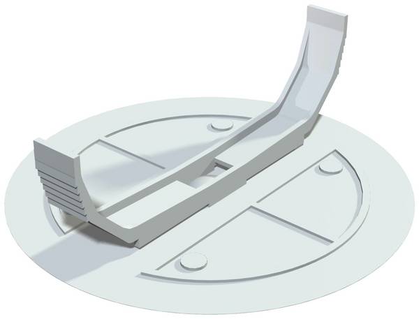 OBO Bettermann 2004634 Doslock m snäppfäste (Ø x D) 80 mm x 1 mm  25 st