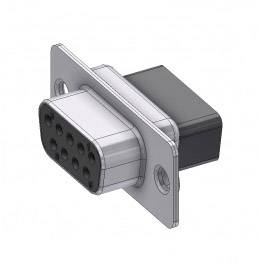 Deltron Connectors DTS09 SX D-Sub anslutning 180 ° Antal poler: 9 Crimp 1 st