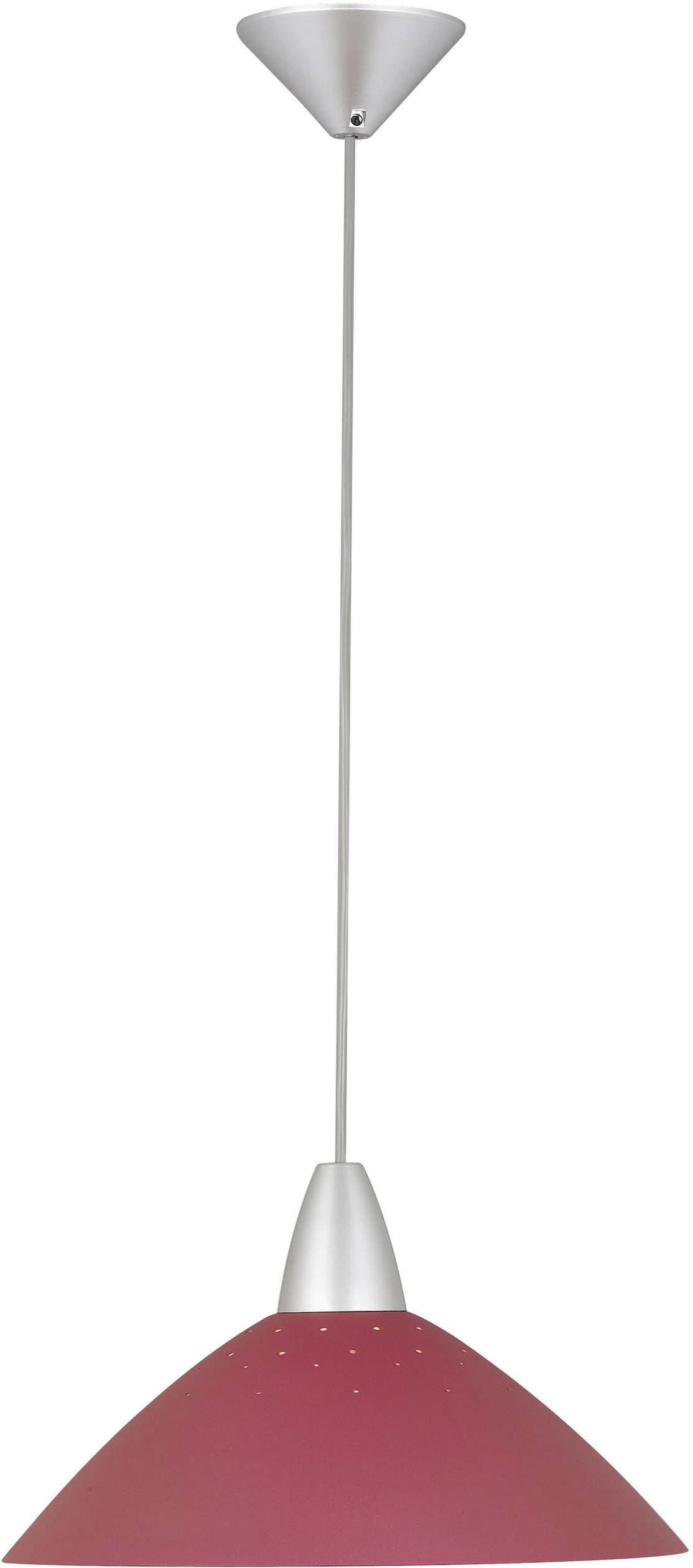 Brilliant Logo 78270/01 Pendellampa LED E27 60 W Titan, Röd