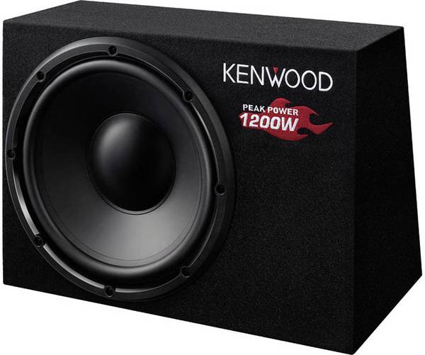 Kenwood KSC-W1200B Bil-Subwoofer Passiv 1200 W