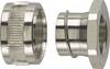 HellermannTyton 166-31208 PCS63-PC-NPB-ML Slangskruvlåsning Metall Rak 1 st