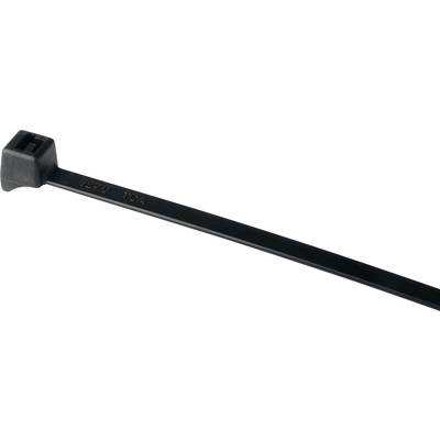 HellermannTyton 112-51960 CTT20R-PA66HS-BK Buntband 101.60 mm 2.50 mm Svart Värmestabiliserad 1000 st