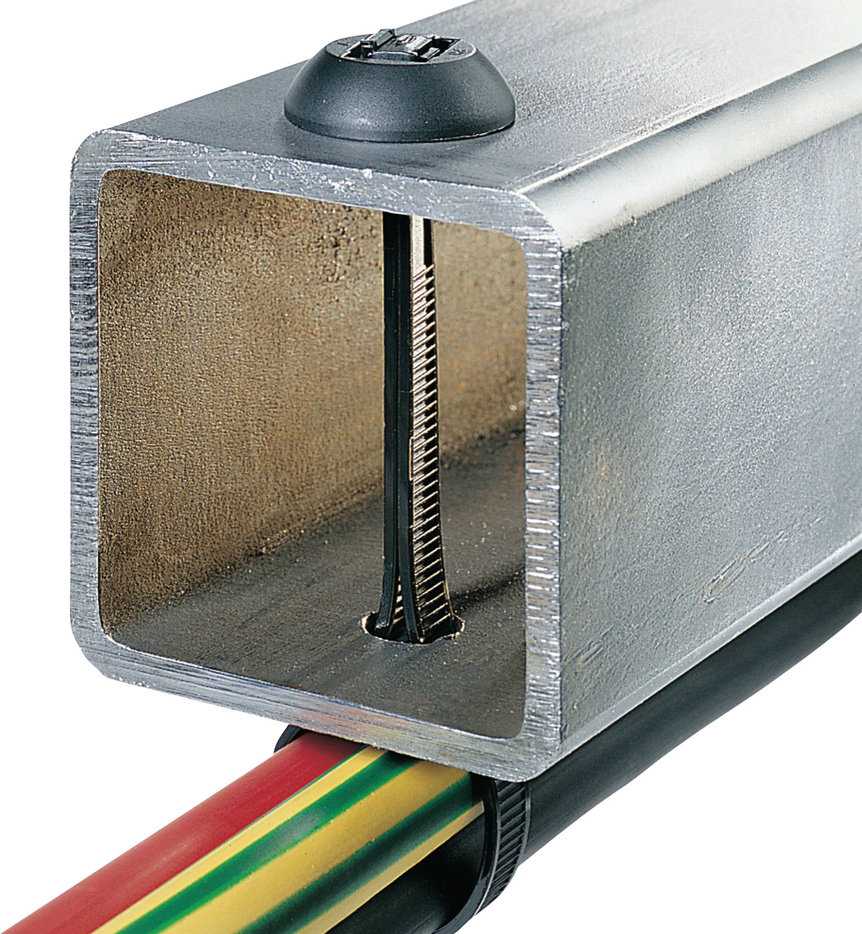 HellermannTyton 150-37595 BHT375-PA66HS-BK Buntband 375 mm 7.60 mm Svart Med expanderbult 250 st