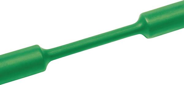 HellermannTyton 333-31205 Krympslang utan lim Grön 12 mm 4 mm Krympförhållande:3:1 Metervara