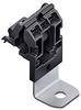 HellermannTyton RCA90SM6-PA66HIRHSUV/ST/ZN-BK Fästanordning skruv 151-01643 Bunt Ø-område 6.20 till 13.70 mm Slagtålig, Värmestabiliserat, UV-stabiliserad, med spärrfäste 1 st
