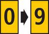HellermannTyton 592-12888 CWML-0-9-260-YE-260-YE Kabel-etikett