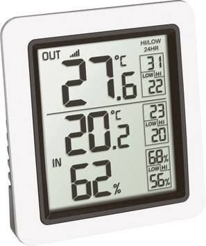 TFA Dostmann Funk-Thermometer INFO Trådlös termometer
