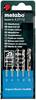 Metabo 627112000 Metall-spiralborrset 5 delar 3 mm, 4 mm, 5 mm, 6 mm, 8 mm 1 st