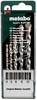 Metabo 627181000 Betong-spiralborr set 5 delar 4 mm, 5 mm, 6 mm, 8 mm, 10 mm Cylinderskaft 5 st