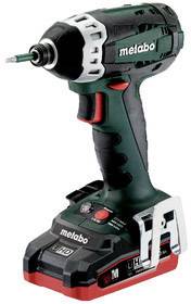 Metabo SSD 18 LTX 200 602196820 Slagskruvdragare batteri Antal batterier som ingår 2 LiHD inkl. 2x batterier, inkl. Tillbehör