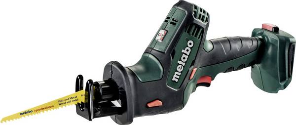 Metabo SSE 18 LTX Compact Tigersåg Batteridriven  602266840 exkl. batteri/laddare  18 V