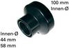 Metabo 0910031260 Stutzen Utsugningsadapter Passar slanganslutning: 100 mm, 44 mm, Ø 58 mm