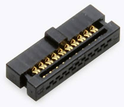 BKL Electronic 10120664 Hylslist inlägg Rastermått: 1.27 mm Totalt antal poler: 14 Antal serier: 2 1 st