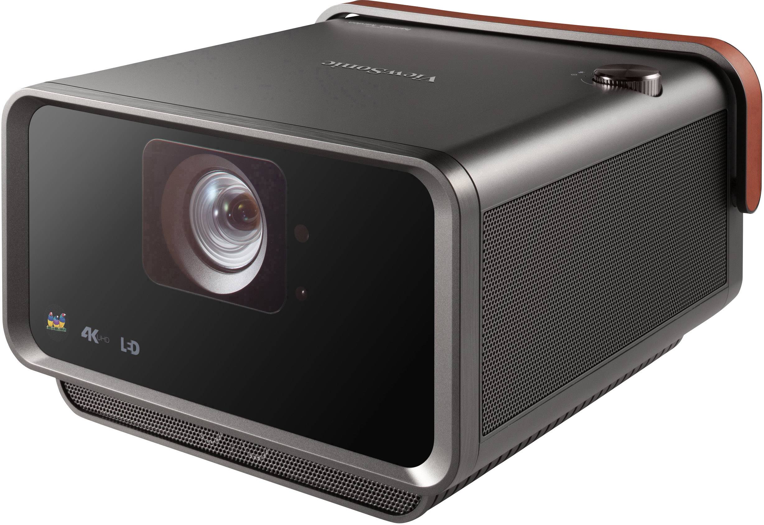 Viewsonic Projektor X10-4K LED 2400 lm 3840 x 2160 UHD 4K Automatisk keystone-korrigering, Integrerad högtalare, Kortdistans, med fjärrkontroll, WLAN