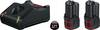 Bosch Professional 1600A019RD GAL 12V-40 + 2x GBA 12V 3.0Ah Verktygsbatteri och laddare 12 V 3 Ah Li-Ion