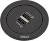 EVOline 159280001200 Bordskontaktdosa 2x Svart 1 st