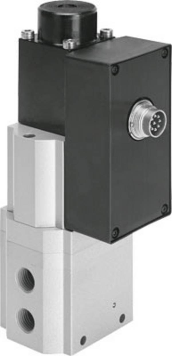 FESTO 187353 Proportionell tryckreglerventil MPPES-3-1/8-6-420 G 1/8, G 1/9  Kapslingsmaterial Aluminiumlegering  1 st