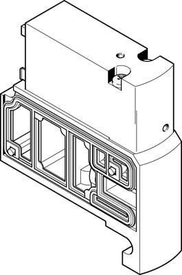 FESTO Matarplatta 527581 CPVSC1-SP 1 st