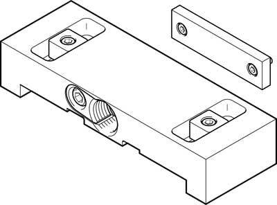 FESTO Stötdämparhållare 1653253 EAYH-L2-220 1 st
