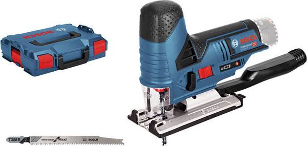 Bosch Professional Akku-Stichsäge GST 12V-70 solo, o.Akku o.LG, L-BOXX  Sticksåg Batteridriven 06015A1002 exkl. batteri/laddare  12 V