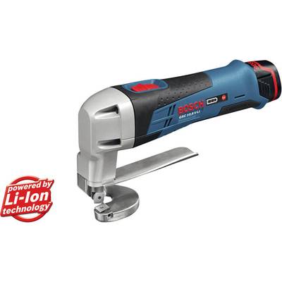 Bosch Professional Batterdidriven plåtsax 060192610A GSC 12V-13 exkl. batteri/laddare, Utan laddare, inkl. väska