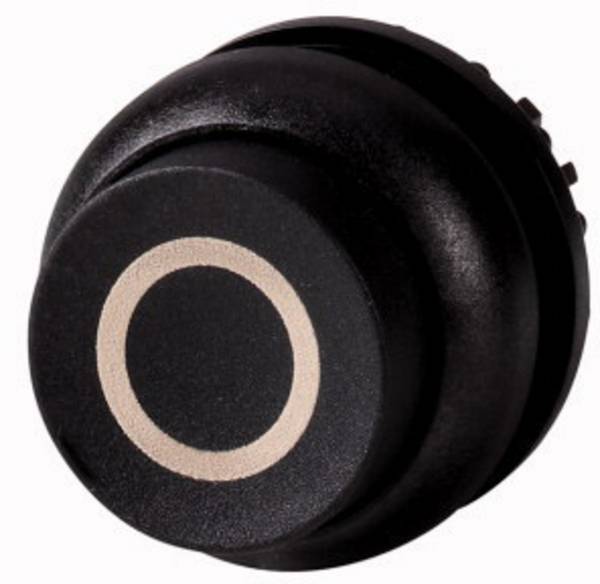 Eaton  216680  M22S-DRH-S-X0  Tryckströmställare  Plastfrontring  Knapp  Svart      1 st  Piece