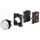Eaton 110931 M22-DL-W-K10LED-BVP Tryckknapp för lampa Plastfrontring Knapp 1 st Package