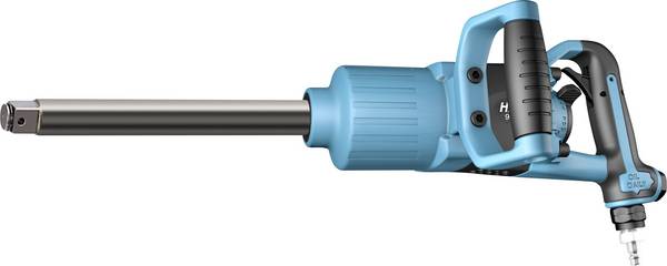 Hazet 9014P-1 9014P-1 Pneumatisk mutterdragare Verktygsfäste: 1" Vridmoment (max.): 3400 Nm