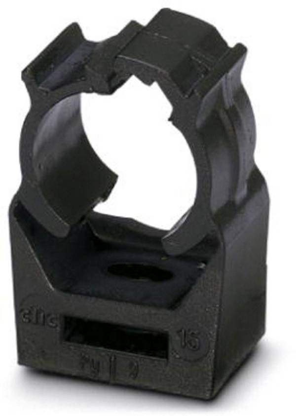 Phoenix Contact FL LCX CLAMP E Fästklämma skruv 2702520 Bunt Ø-område 15.5 mm (max) Svart 100 st