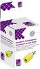 TRU COMPONENTS Laboratorie kontaktprodukter Hona inbyggd vertikal Gul 10 st