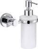 tesa LOXX 40281-00000-00 Tvåldispenser 200 ml Krom (glänsande), Vit (satinerad)