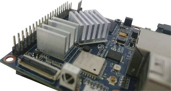 Allnet B0001050002_Heat Sink(aluminum) Kylkropp Passar till: Banana Pi