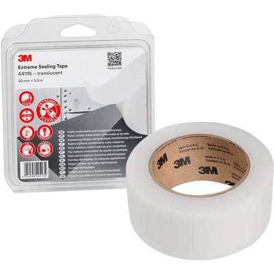 3M 4411N/IPS Förseglingstejp Genomskinlig (L x B) 5.5 m x 50 mm 1 st