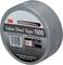 En rulle silverfärgad tejp av märket 3M 'Value Duct Tape 1900'. Text på förpackningen: 'Ekonomiskt val' och detaljer om storlek.