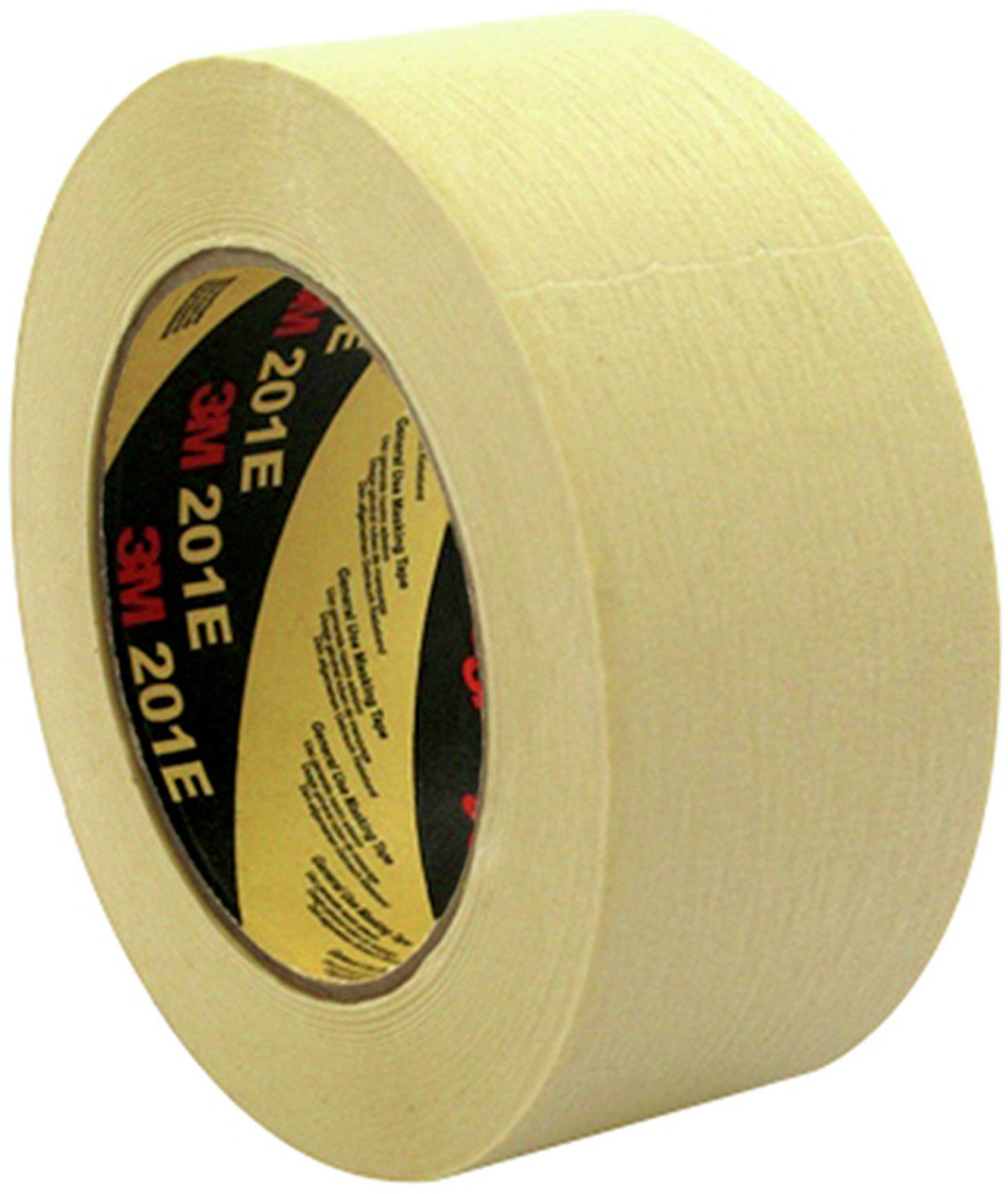 '3M 201E' täckbandrulle, beige, i diagonal vy.