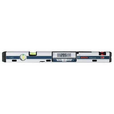 Elektronisk vattenpass med digital display visar '29.5°'. Varumärkesnamn till höger. Perfekt för preciserad vinkeluppmätning.